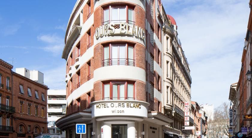 Hotel Ours Blanc - Wilson Toulouse Kültér fotó